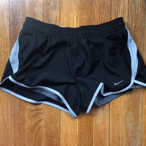 Nike dri fit lines shorts size M